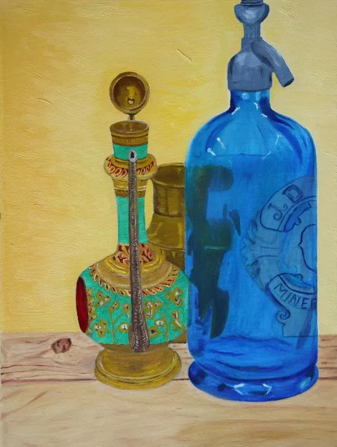 Antique Blue Bottle, Amsterdam